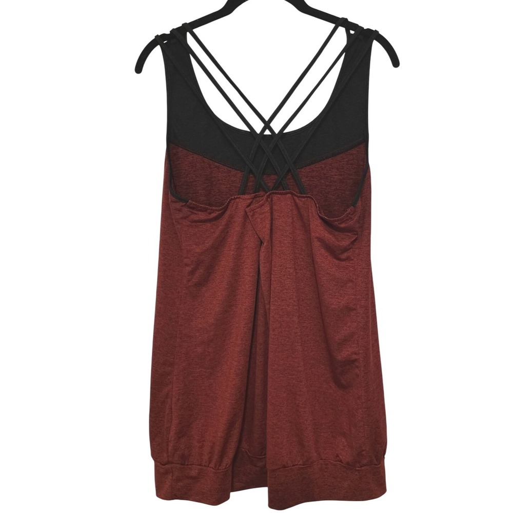 MIUSEY Tank Top Size XL criss-cross straps in back Loose Fit Women's